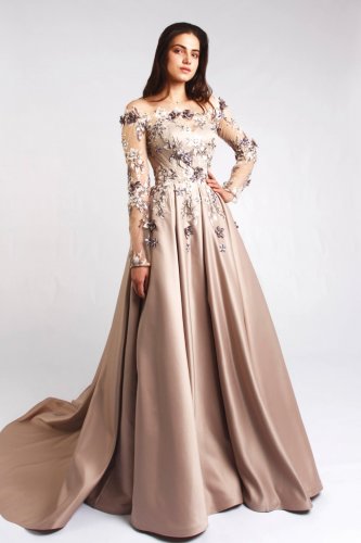 Divo Sposa Либерти — вечернее платье со шлейфом